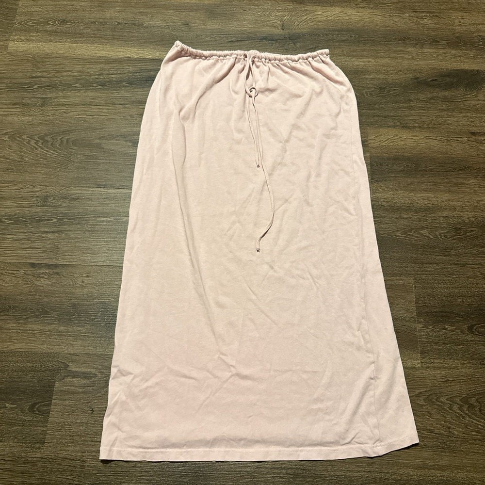EUC ZARA 100% COTTON MAXI SKIRT